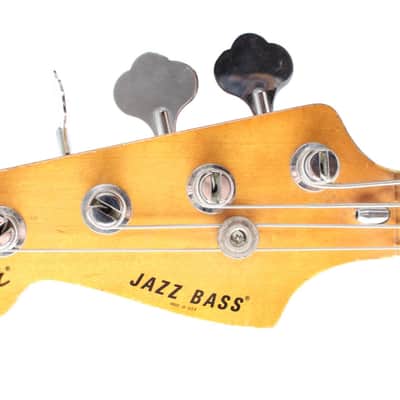 1978 Fender Jazz Bass lefty sunburst image 5