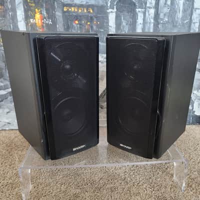 Sharp SHARP SPEAKERS CP-HF200(pair) 90s - Black image 2