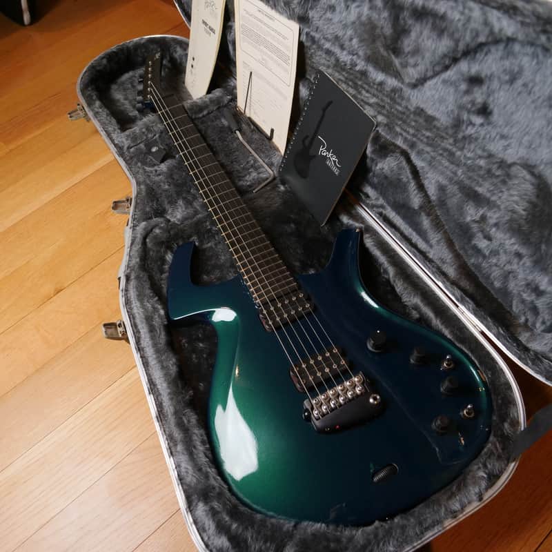 Parker Fly Deluxe Vibrato 1995 - Emerald Green! | Reverb