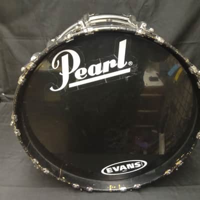Pearl Championship Maple Series 20" Marching Bass Drum serial 610450 - Black image 2