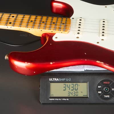 Fender Custom Shop Stratocaster 58 Relic Faded Aged 2022 - Candy Apple Red (COD 1127UG) image 21