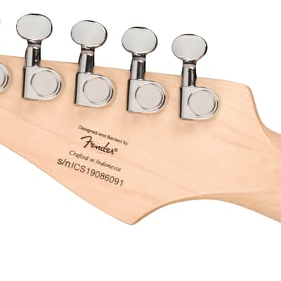 Fender Squier 3/4-Size Kids Mini Strat Electric Guitar - Shell Pink Bild 6