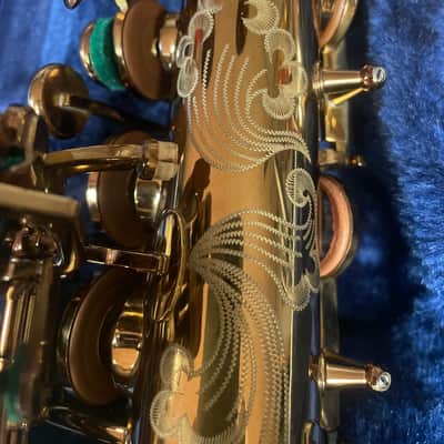 P. Mauriat System 76 Alto Saxophone (3rd Edition) Greg Osby Signature Model 2020s - Silver bell / Vintage Brass body image 8