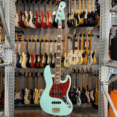 Fender   Custom Shop Jazz Bass 66 Relic Aged Daphne Blue 2020 image 2