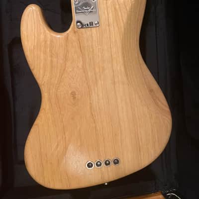 Fender Custom Shop Artisan Maple Burl Jazz Bass NOS - Aged Natural 2024 image 4