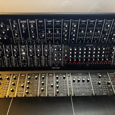 Behringer System 55 Complete Eurorack Modular Synthesizer 2021 - Present - Black image 2