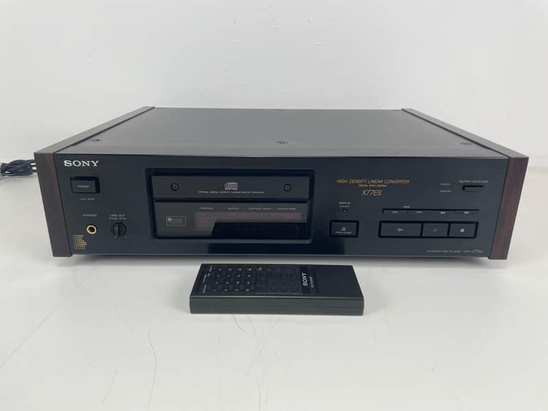 Sony - CDP-X77ES - CD Player - ES-Series - With Remote image 1