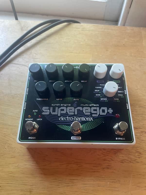 Electro-Harmonix Superego Plus Synth Engine/Multi Effect 2017 - Present - Black/Purple/Green image 1