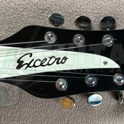 EXCETRO HARLEY-1 'DASH' c.1968 w/HSC - MIJ MASTER-BUILD HOLLOW-BODY image 4