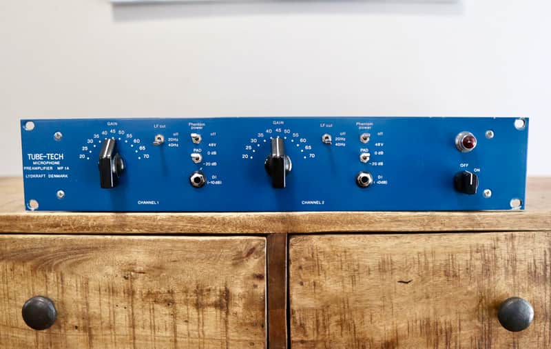 Tube-Tech MP 1a 2-Channel Microphone Preamp and DI image 1