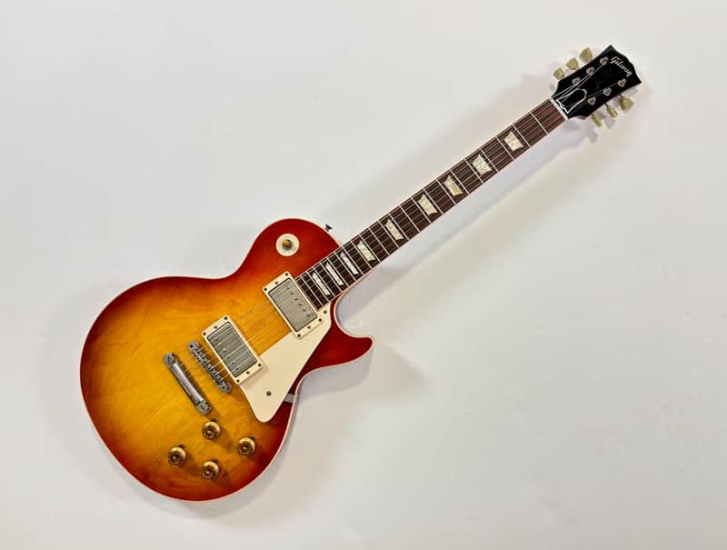 Gibson Les Paul Standard Reissue 1958 Custom Shop 2010 Washed Cherry Burst VOS image 1