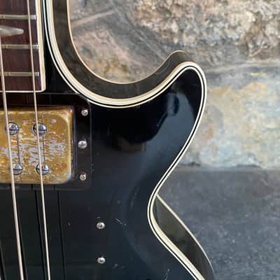 Vintage and rare 1970s Elli Sound Crucianelli Custom Bass – Made in Italy (Dual Humbuckers & Phase Switch, Good Condition) image 3