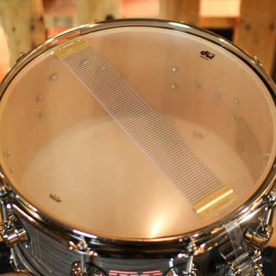 DW 6.5x14 Collector's Maple HVLT American Flag Logo Snare Drum - SO#1422589 image 5