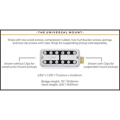 TV JONES TV CLASSIC UNIV. MT CHROME NECK image 3
