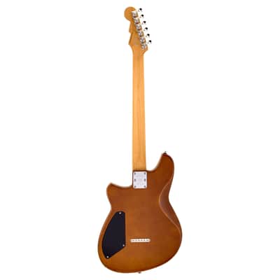 Reverend Descent Baritone Electric Guitar Midnight Black image 3