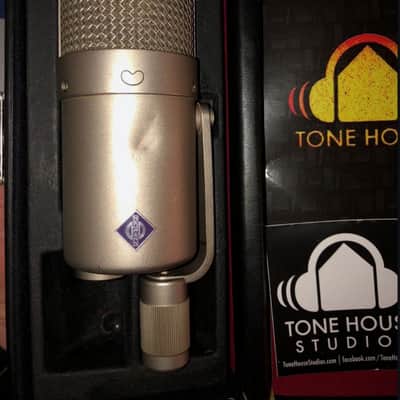 Neumann U 47 fet Large Diaphragm Cardioid Condenser Microphone 1969 - 1986 - Nickel image 3