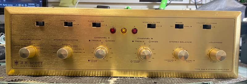 HH Scott 299 B Stereomaster Inegrated Stereo Amplifier image 1