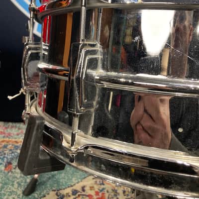 Dave Krusen's Pearl Jam Era, 1970s Ludwig 14x6.5" LM402 Supraphonic Snare Drum. Signed! image 14