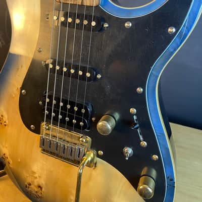 Michael Kelly Custom Collection '60s Burl Ultra Electric Guitar, Pau Ferro Fingerboard image 9