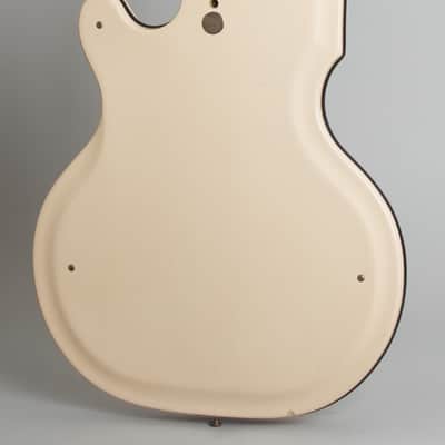 National Val-Pro 84 Solid Body Electric Guitar (1962), ser. #T-73971, black tolex hard shell case. image 4