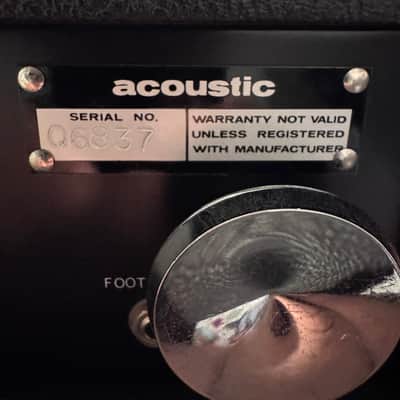 Acoustic 150 Amp Head/105 4x12 Cabinet Stack With Original Leather Covers (1970s) image 5
