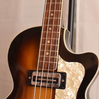 Höfner 500/2 Club Bass – 1967 German Vintage Blade Pickup Bass image 8
