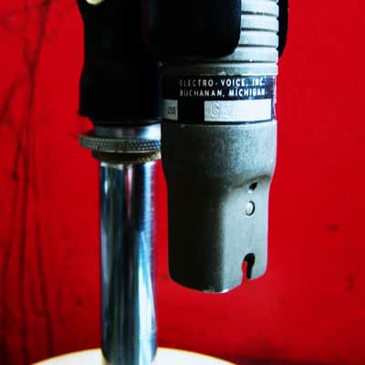 Vintage 1969 Electro-Voice 655C Slim Omnidirectional Dynamic Microphone w accessories PROP REPAIR DISPLAY The Beatles # 2 image 8
