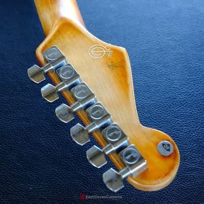 Fender Stratocaster 60th Anniversary Daphne Blue Aged Relic image 16