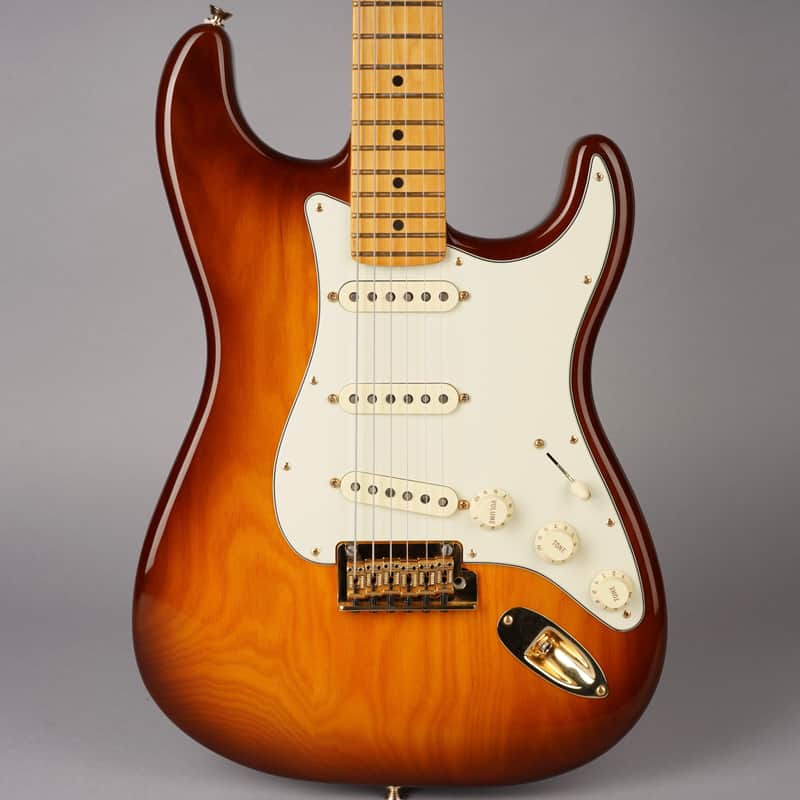 Fender American 75th Anniversary Stratocaster - 2021 - Bourbon Burst w/OHSC image 1