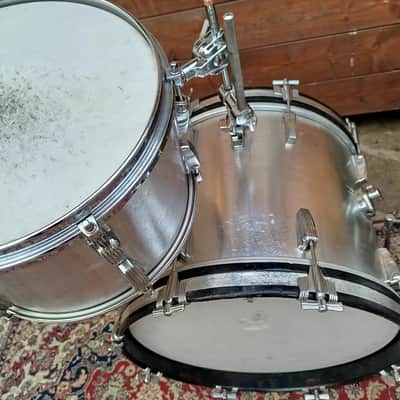 SUPER WOODING "President" Jazz set, 1970s. Vintage. image 9