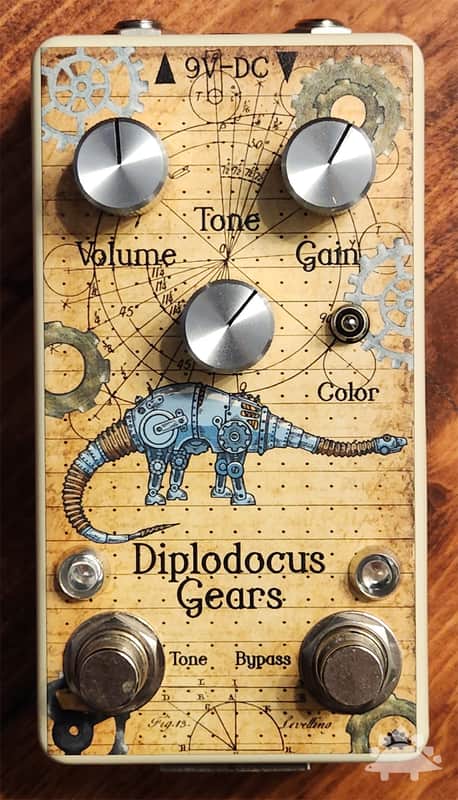Diplodocus Gears - PedalPCB Whipped Cream image 1