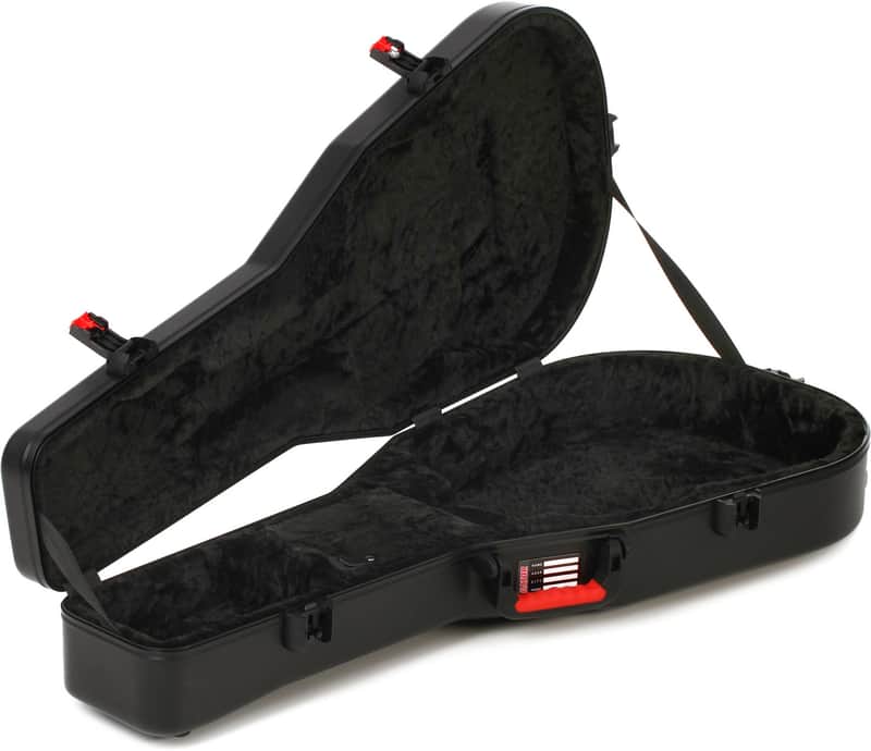 Gator ATA Molded Guitar Case - with TSA latches for Acoustic Guitars (GTSAGTRDreadd3) image 1