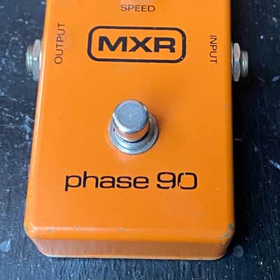 mxr phase 90 　ビンテージフェイザー　ワンオーナー美品　1978年製 MXR Phase90をヴィンテージから現行品レプリカモデルまで一挙レビュー