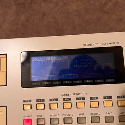 Akai CD3000XL MIDI Stereo Digital Sampler - White (Please read) image 6