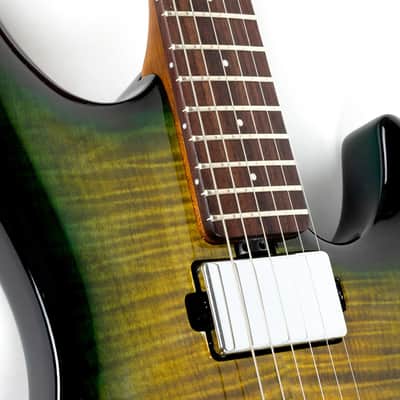 Ernie Ball Music Man Luke 4 HH Gator Burst Flame with Mono Case image 5