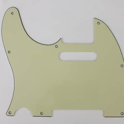 Left Handed Telecaster Mint Green 8 hole Scratch Plate Pickguard for USA/Mex Fender