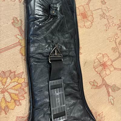 Vintage 80s-90s Rok Sak Patchwork Leather gig bag for Fender P Bass image 9