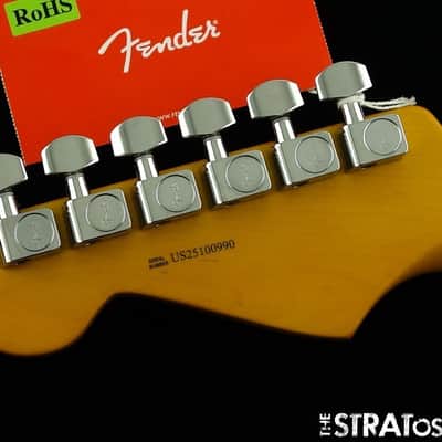 Fender American Professional II Stratocaster Strat NECK & TUNERS Rosewood MHC image 6