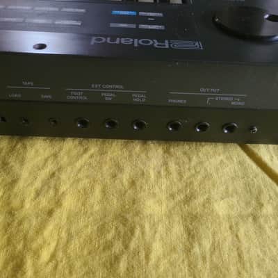 Roland Alpha Juno-1 49-Key Programmable Polyphonic Synthesizer 1985 - 1988 - Black image 5