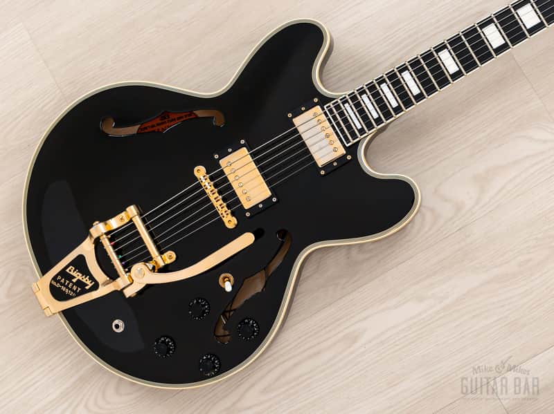 Edwards ESP E-SA-168LTC エボニー指板 Bigsby Edwards ESP E-SA