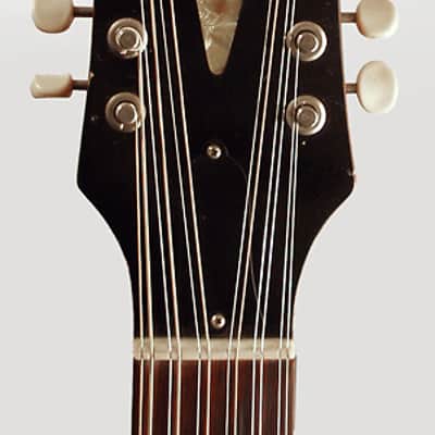 Gibson  B45-12-N 12 String Flat Top Acoustic Guitar (1965), ser. #278074, black soft shell case. image 4