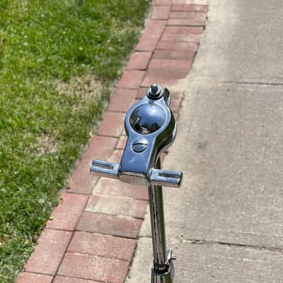 60/70's Slingerland Set-O-Matic Double Tom Stand Mount Holder image 2