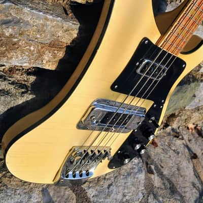 Rickenbacker 4003 1983 - vintage yellow Blonde / black image 16