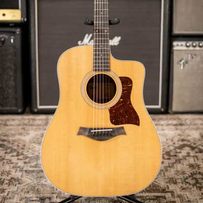 Taylor 210ce Dreadnought Acoustic/Electric Guitar with Gig Bag image 3