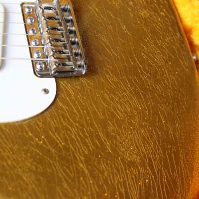 GVT "Double Cut Custom Special 1956 Gold Glitter Sparkle (Nitro Finish, Maple Neck)" HARDCASE,3, 41 KG image 6