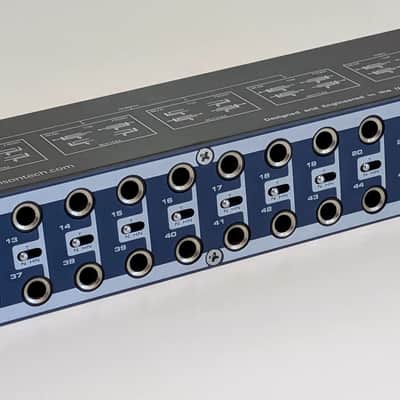 Samson S-Patch Plus 48-Point Audio Patchbay - Blue image 5