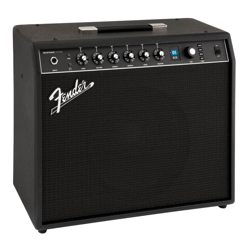 Used Fender Mustang LTX100 Guitar Amplifier - Black image 1