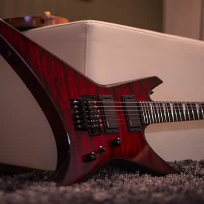 Jackson Warrior Custom Shop - Red Burst image 21