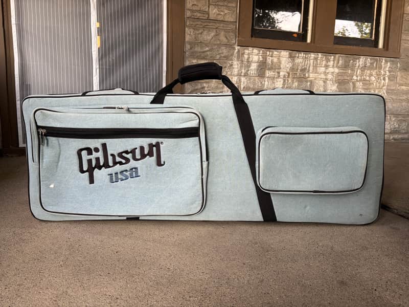 Gibson USA Hard Guitar Case - Faded Denim image 1