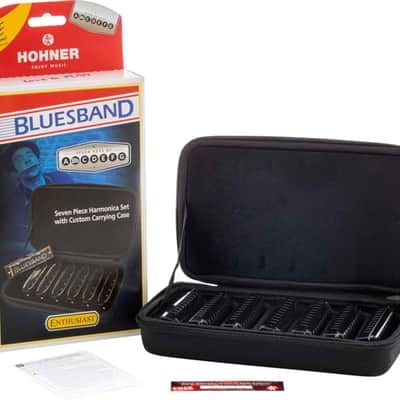 Hohner Blues Band Harmonica (7-pack) -NEW image 2